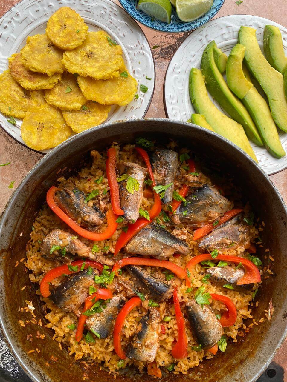 Locrio de sardinas Dominicano - AranCooks